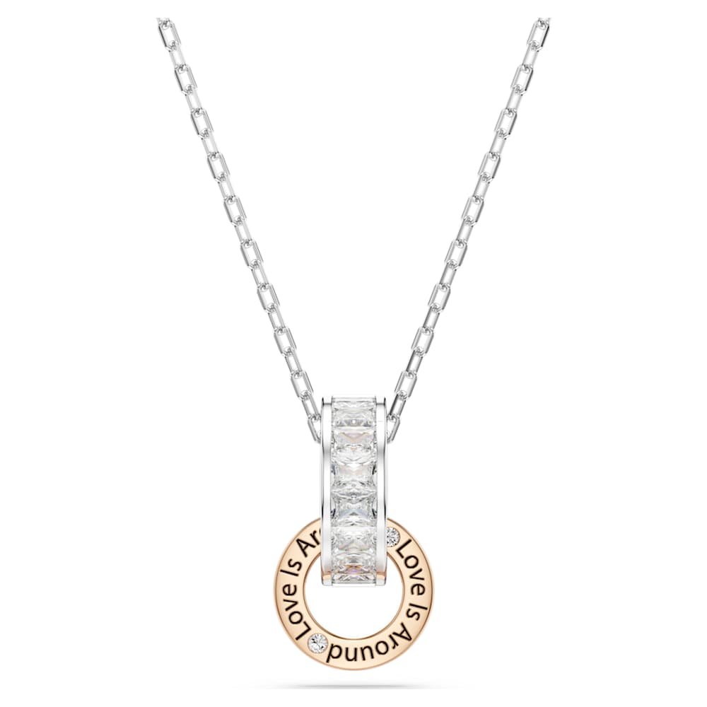 SWAROVSKI Connexus ペンダント/正規品 5690042 Connexus pendant, Mixed cuts, `Love is around`, Blue